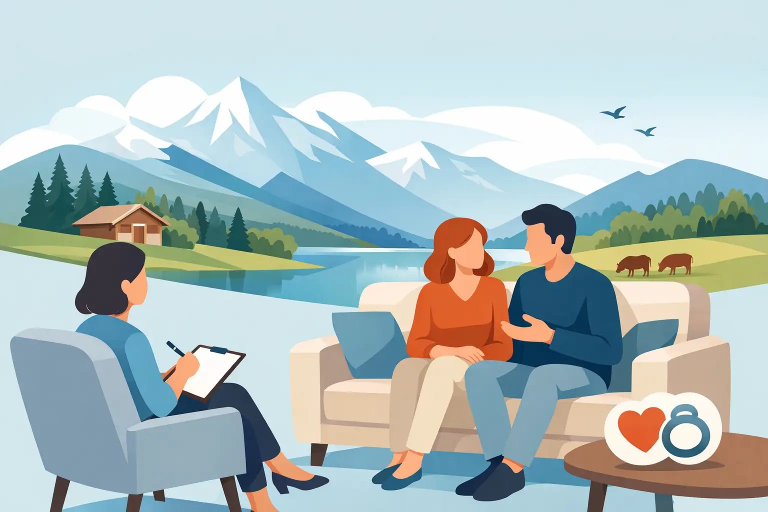 Leitfaden für Paartherapie im Allgäu: Was hilft?